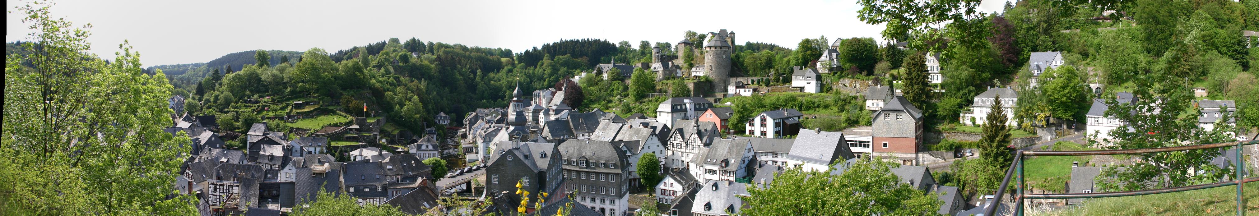 Panorama von Monschau