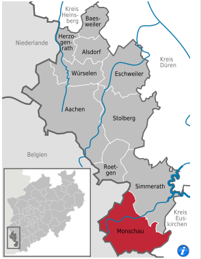 Monschau-Karte